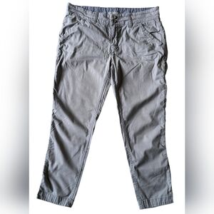 Horny Toad & Co. Gray Ella Ankle Pants Pockets Outdoors Size 6